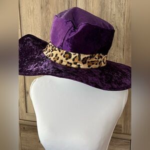 Purple #Halloween hat # witch hat